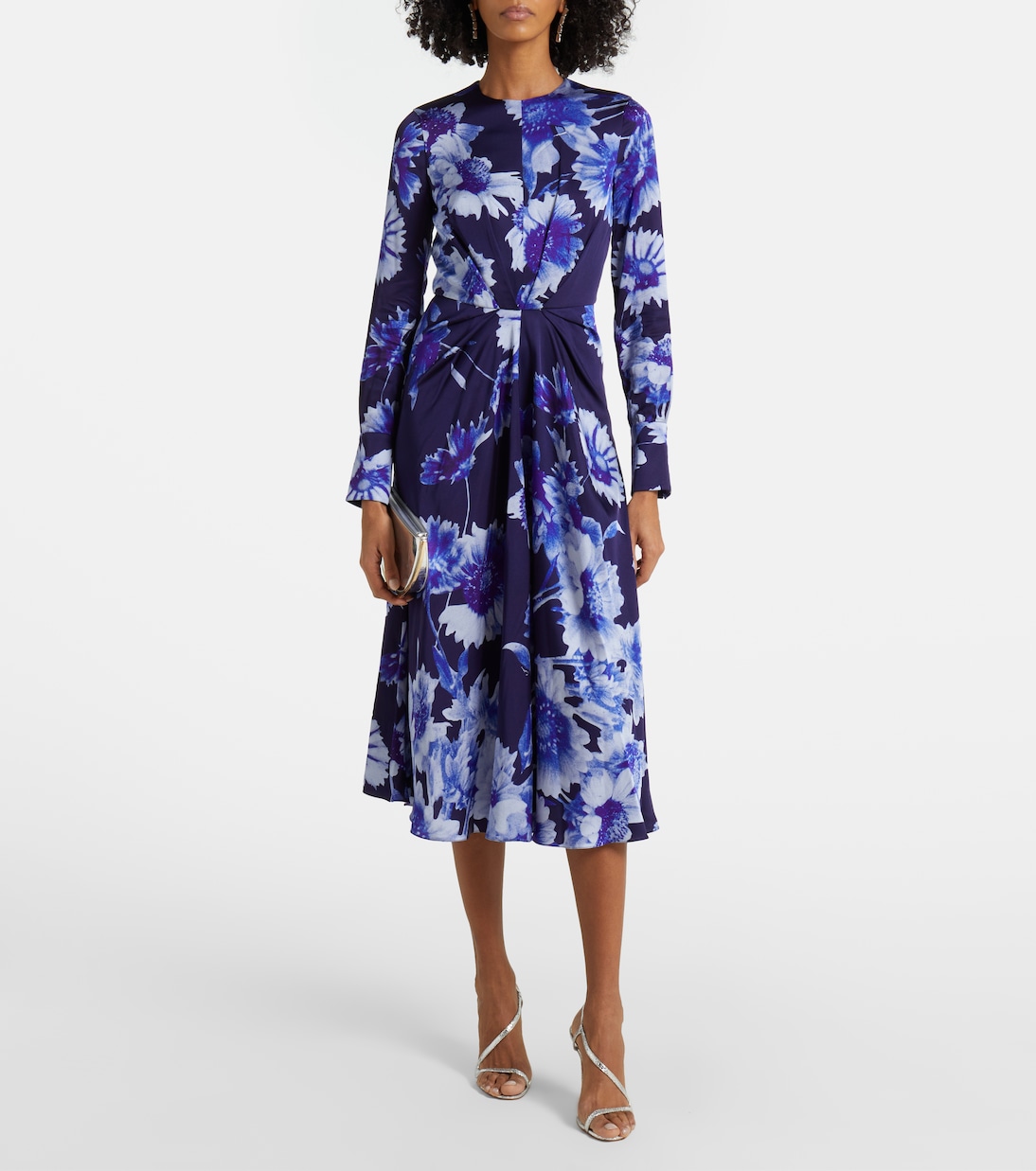 Abito midi con stampa | Erdem