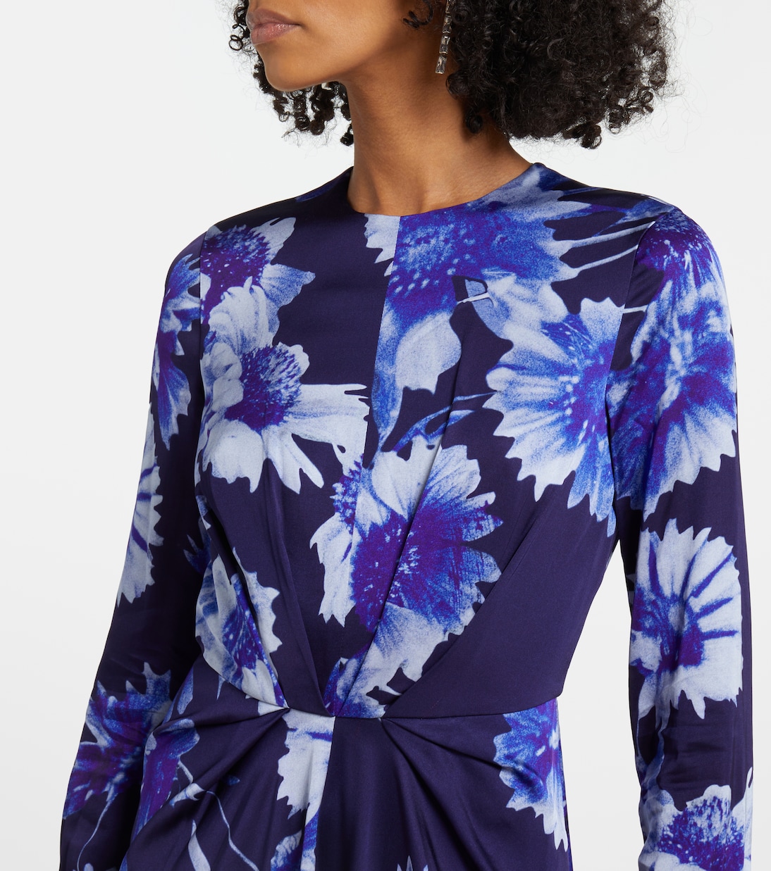 Abito midi con stampa | Erdem