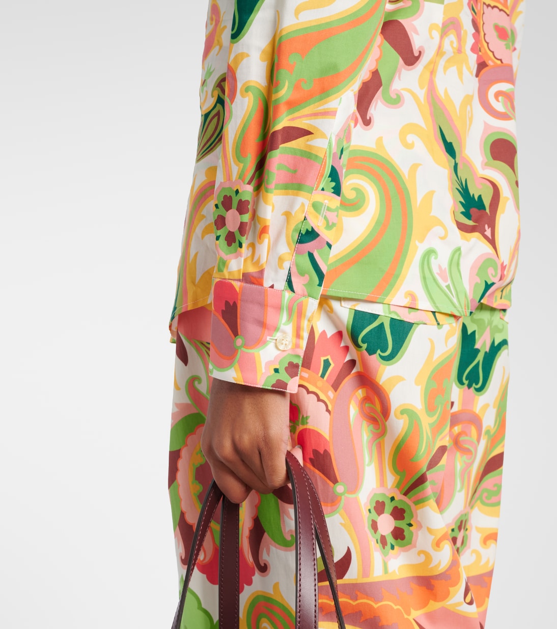 Camisa de popelín de mezcla de algodón | Etro