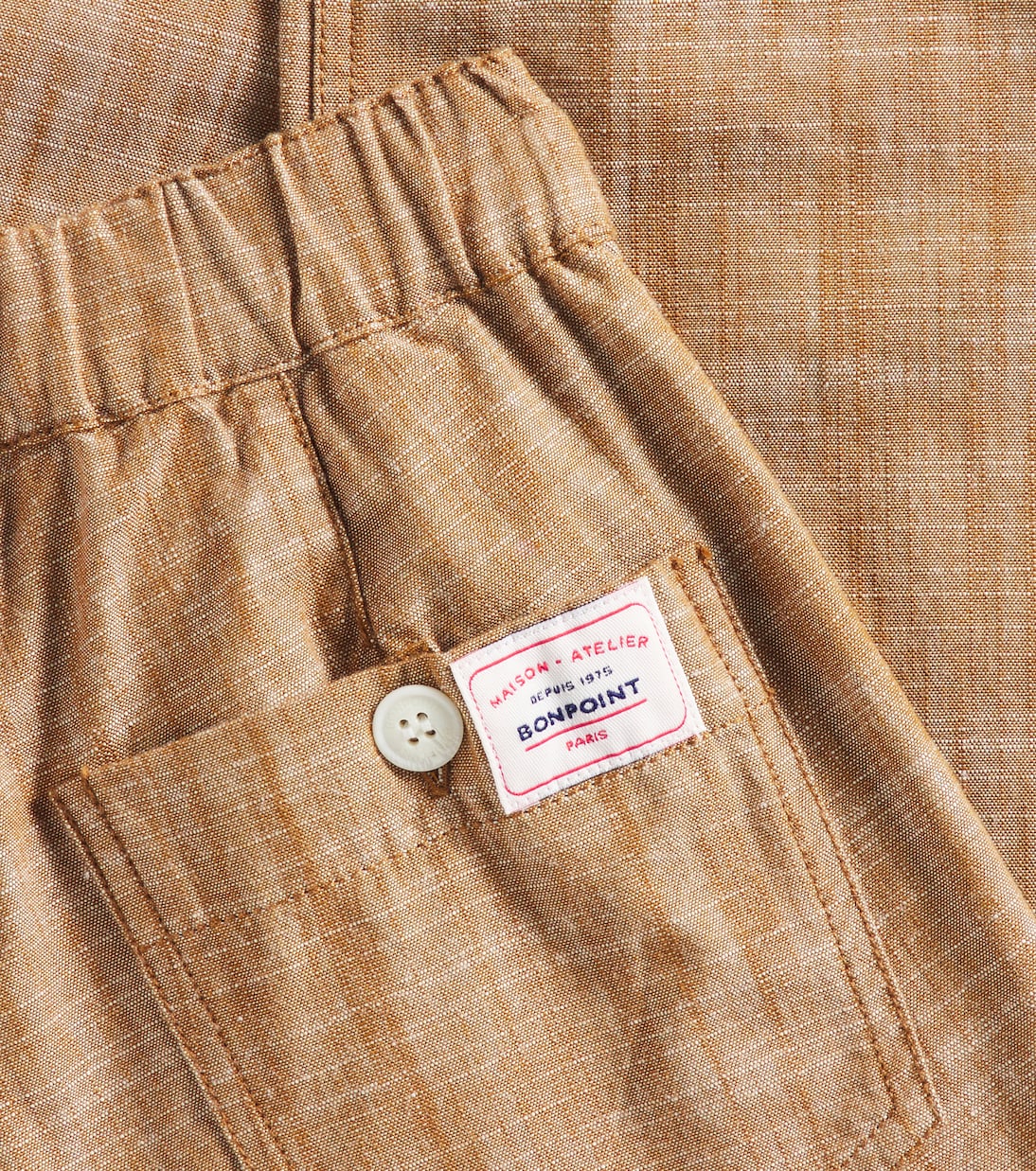 Pantaloni Connell in chambray | Bonpoint