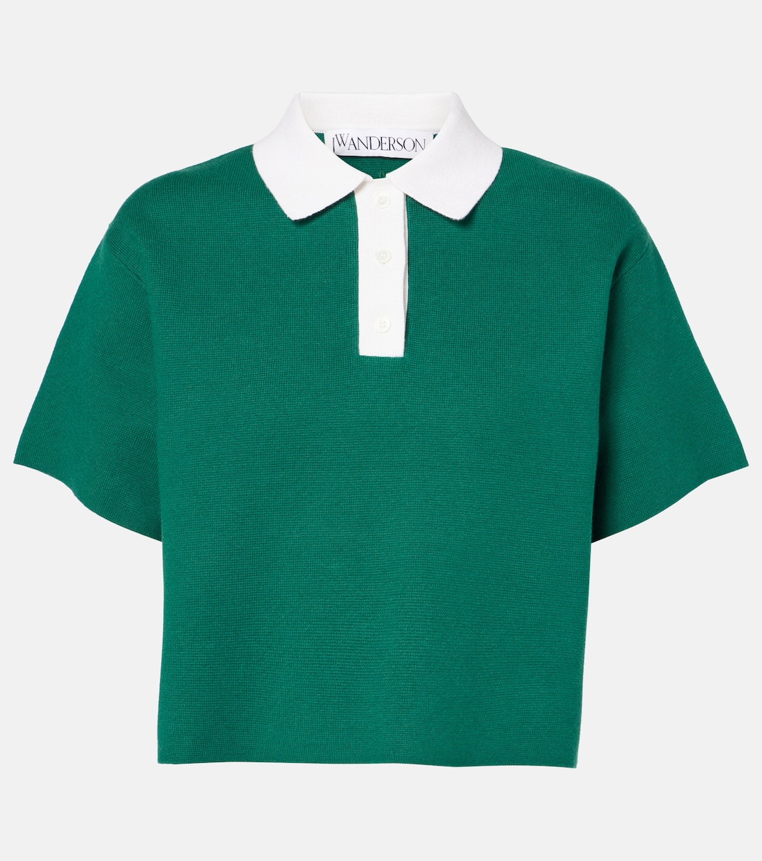 Polo en coton et cachemire | JW Anderson