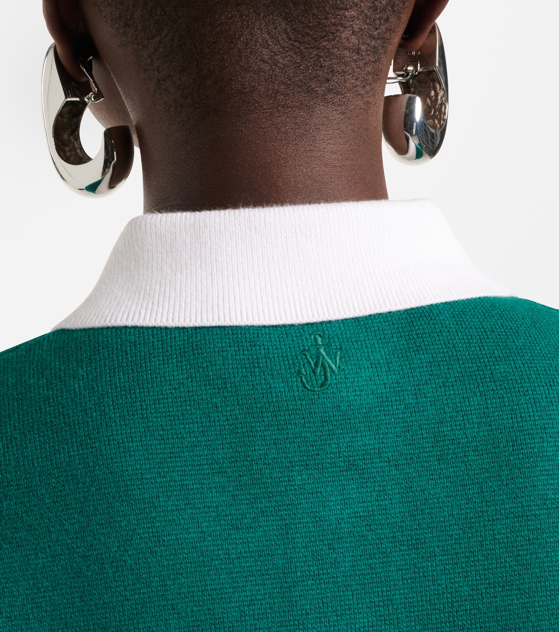 Polo en coton et cachemire | JW Anderson