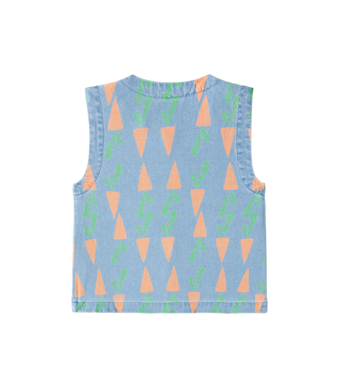 Weste Carrot aus Denim | Jellymallow