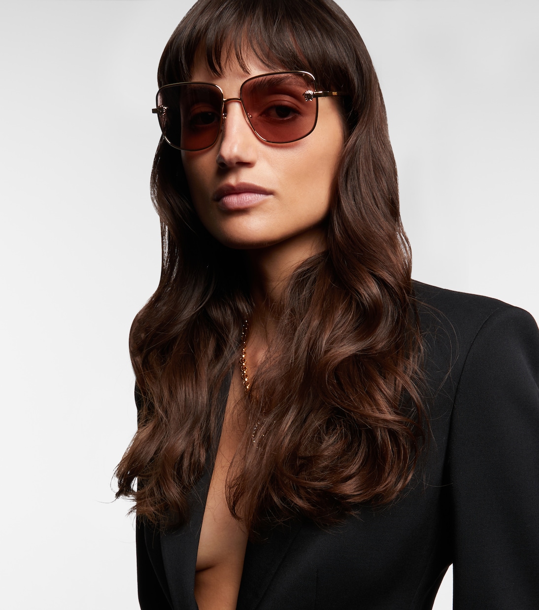 Eckige Sonnenbrille Medusa | Versace