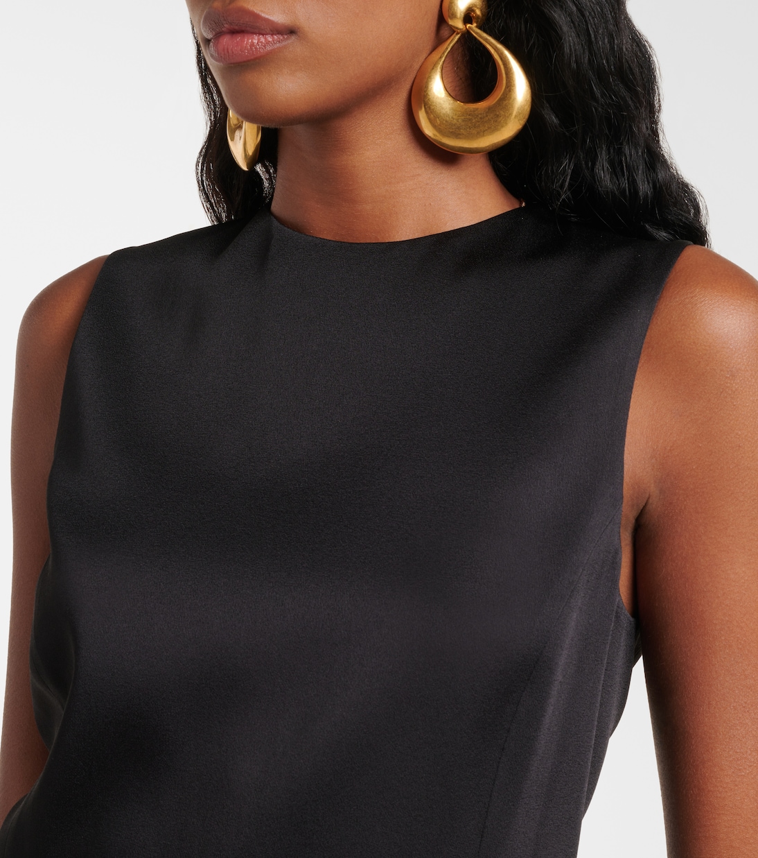 Robe en satin | Saint Laurent