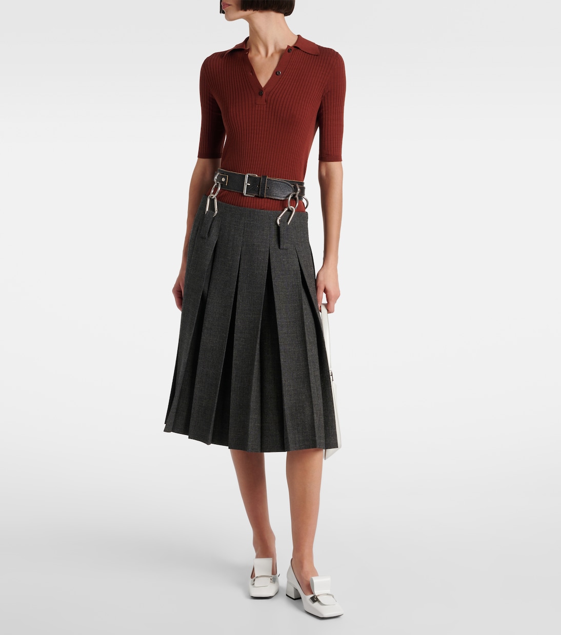 Pumps aus Leder | Prada