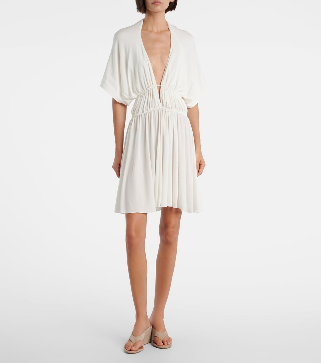Gathered minidress | Alaïa