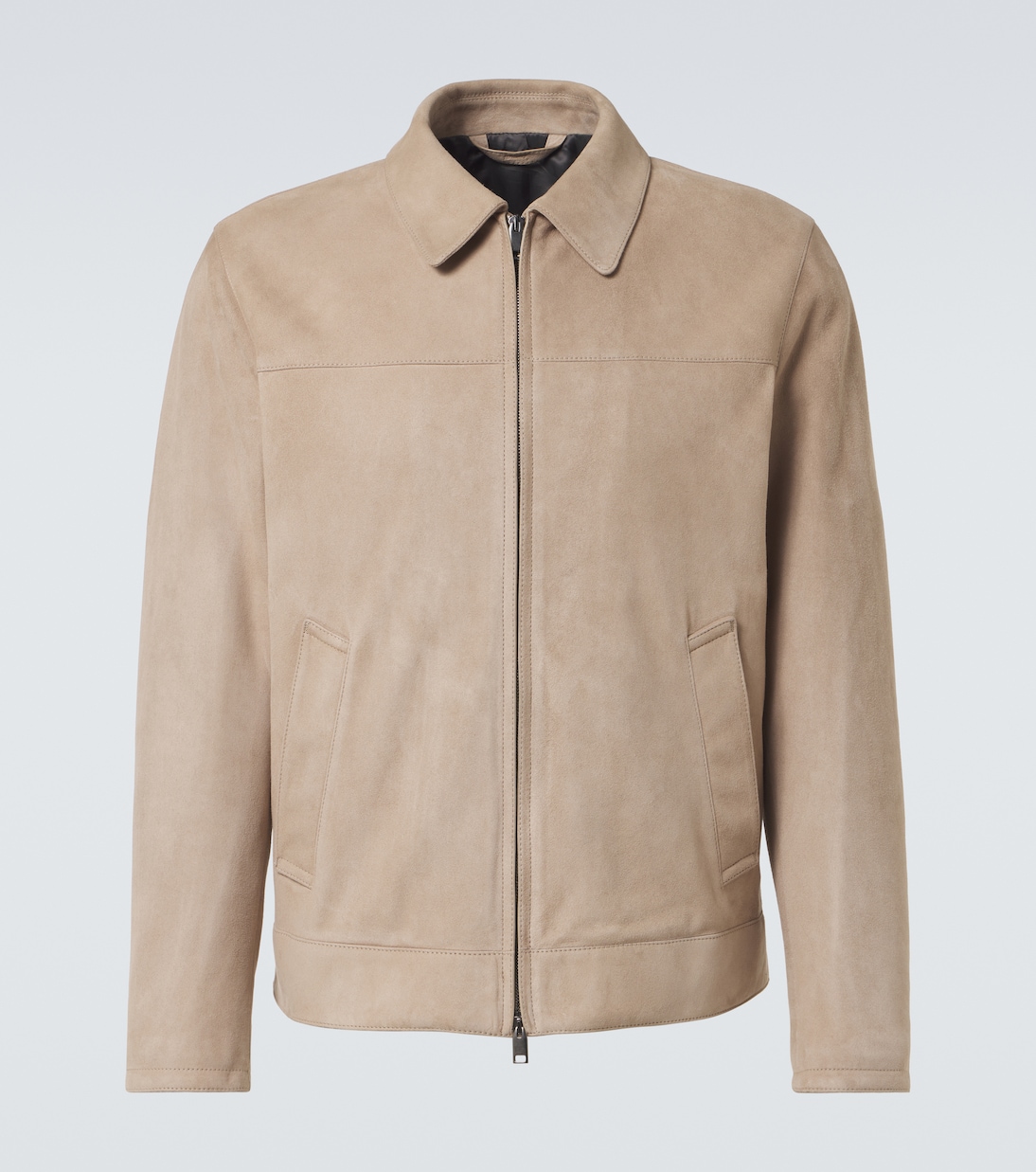 Suede blouson | Brioni
