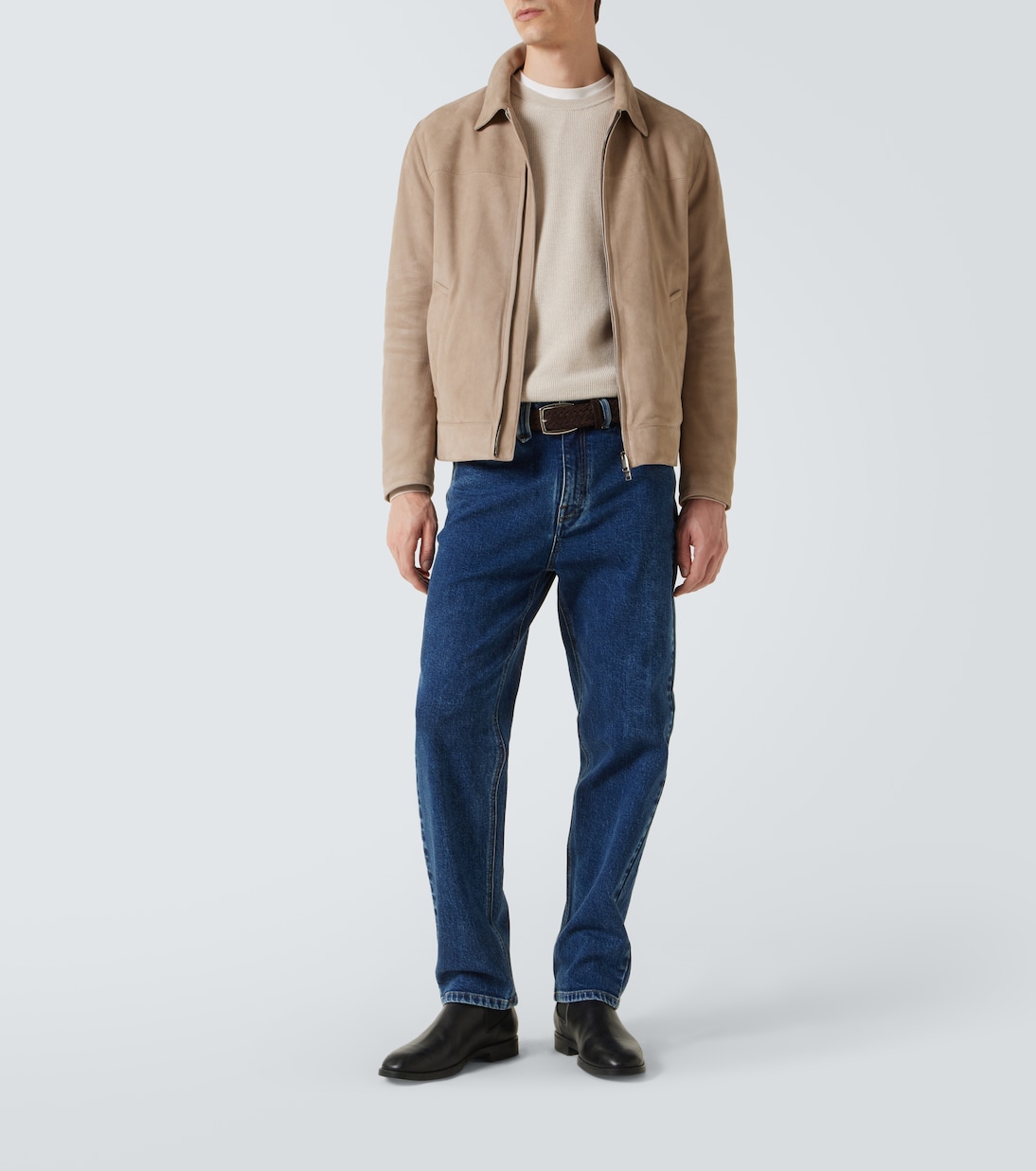 Suede blouson | Brioni