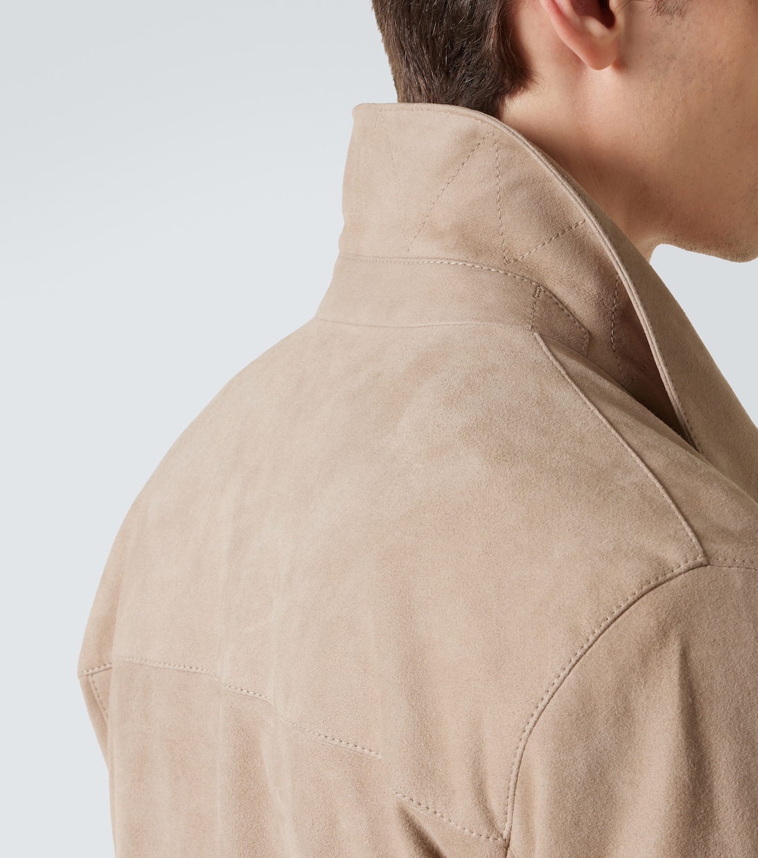 Suede blouson | Brioni