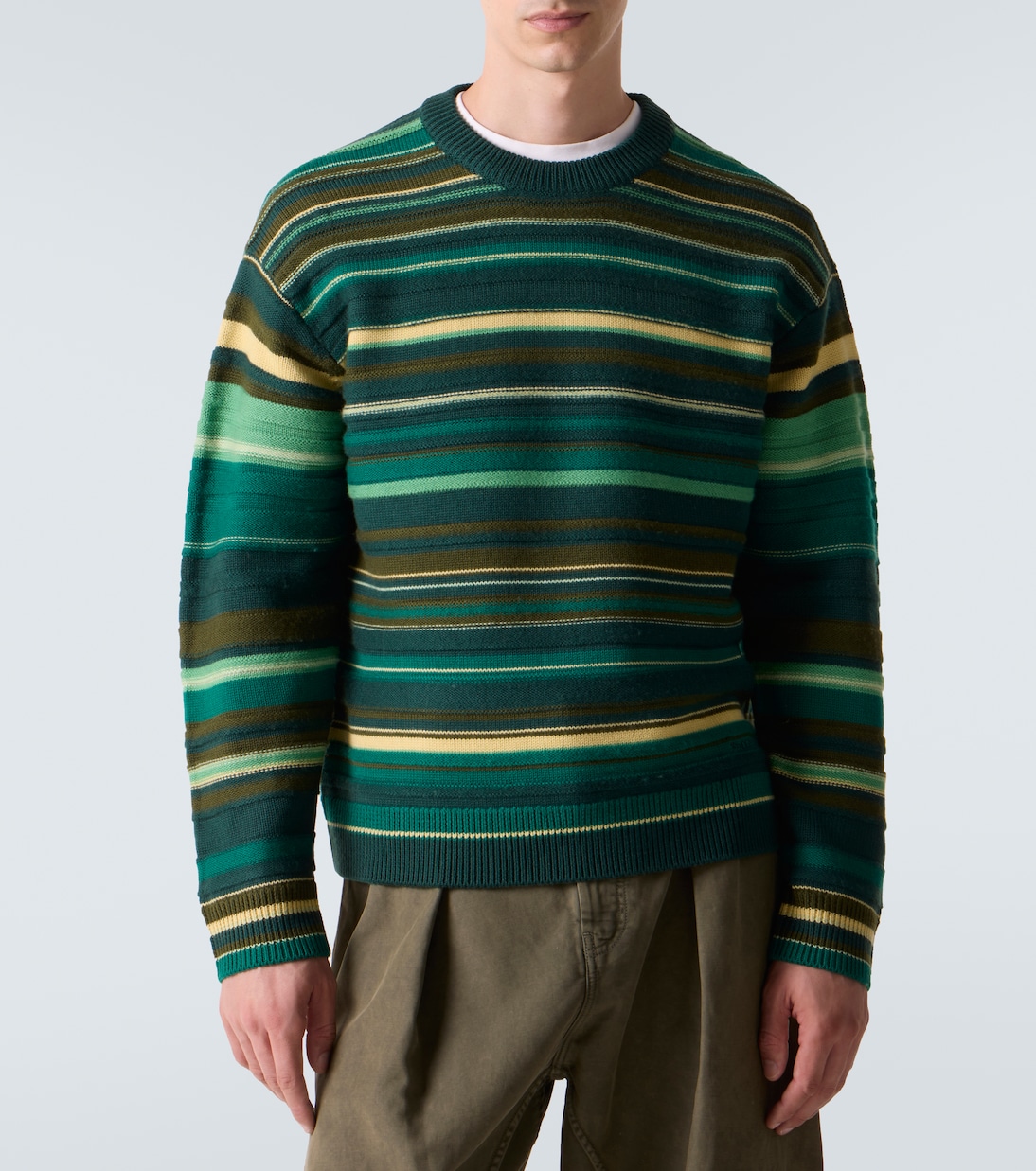 Jersey de lana a rayas | JW Anderson