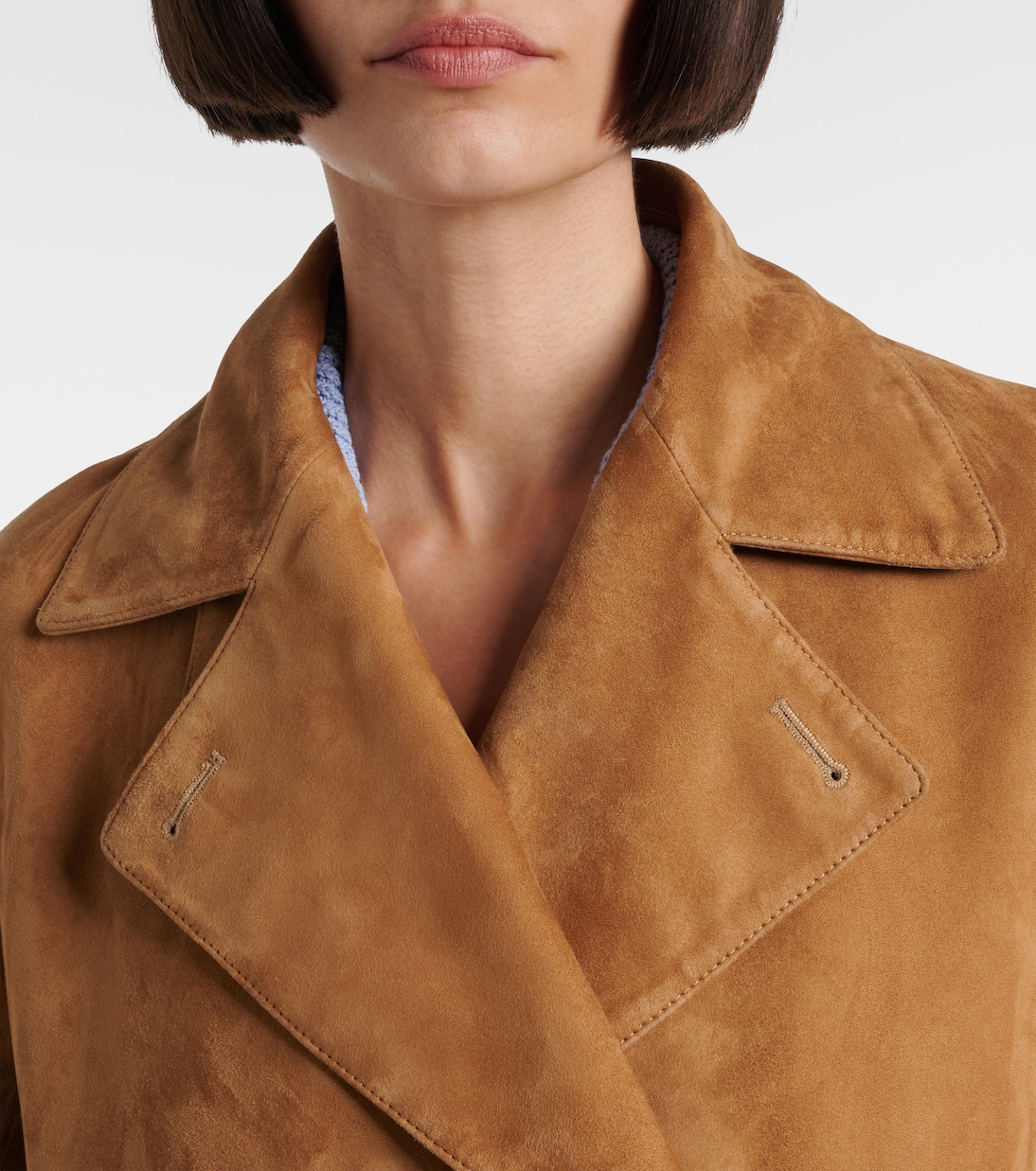 Jacke Nola aus Veloursleder | Proenza Schouler