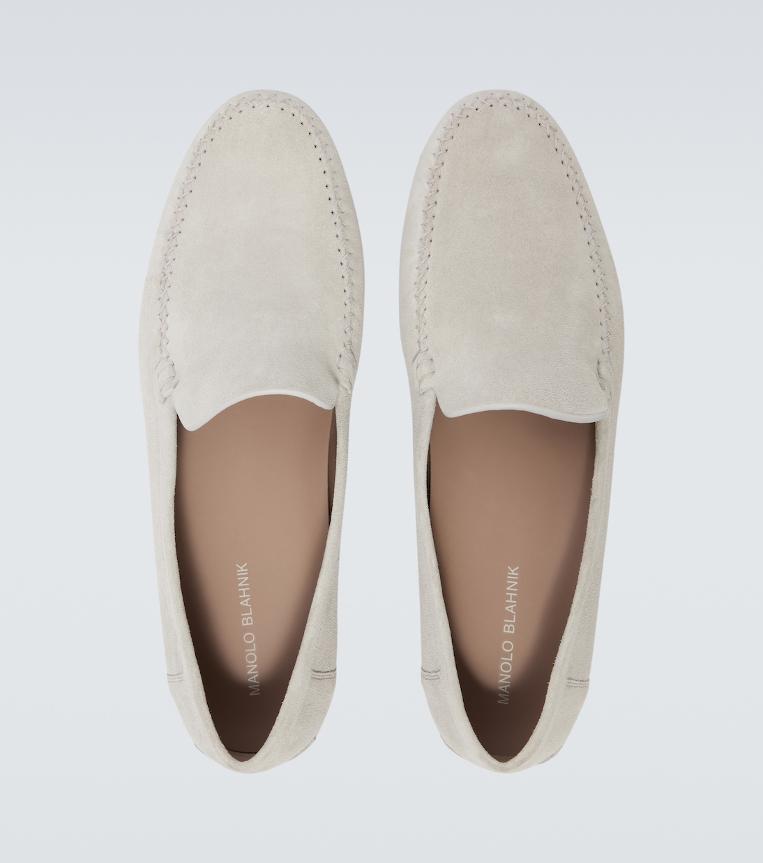 Loafers Alder aus Veloursleder | Manolo Blahnik