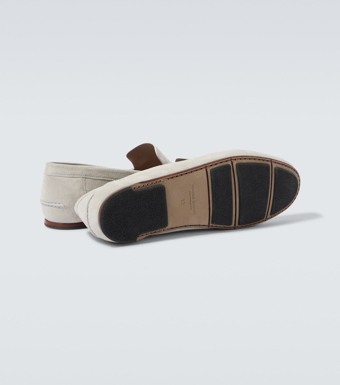 Loafers Alder aus Veloursleder | Manolo Blahnik