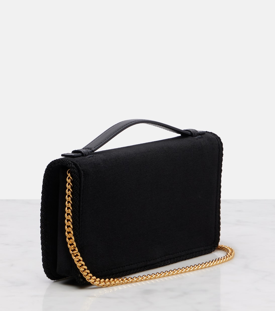 VLogo Mini velvet crossbody bag | Valentino Garavani