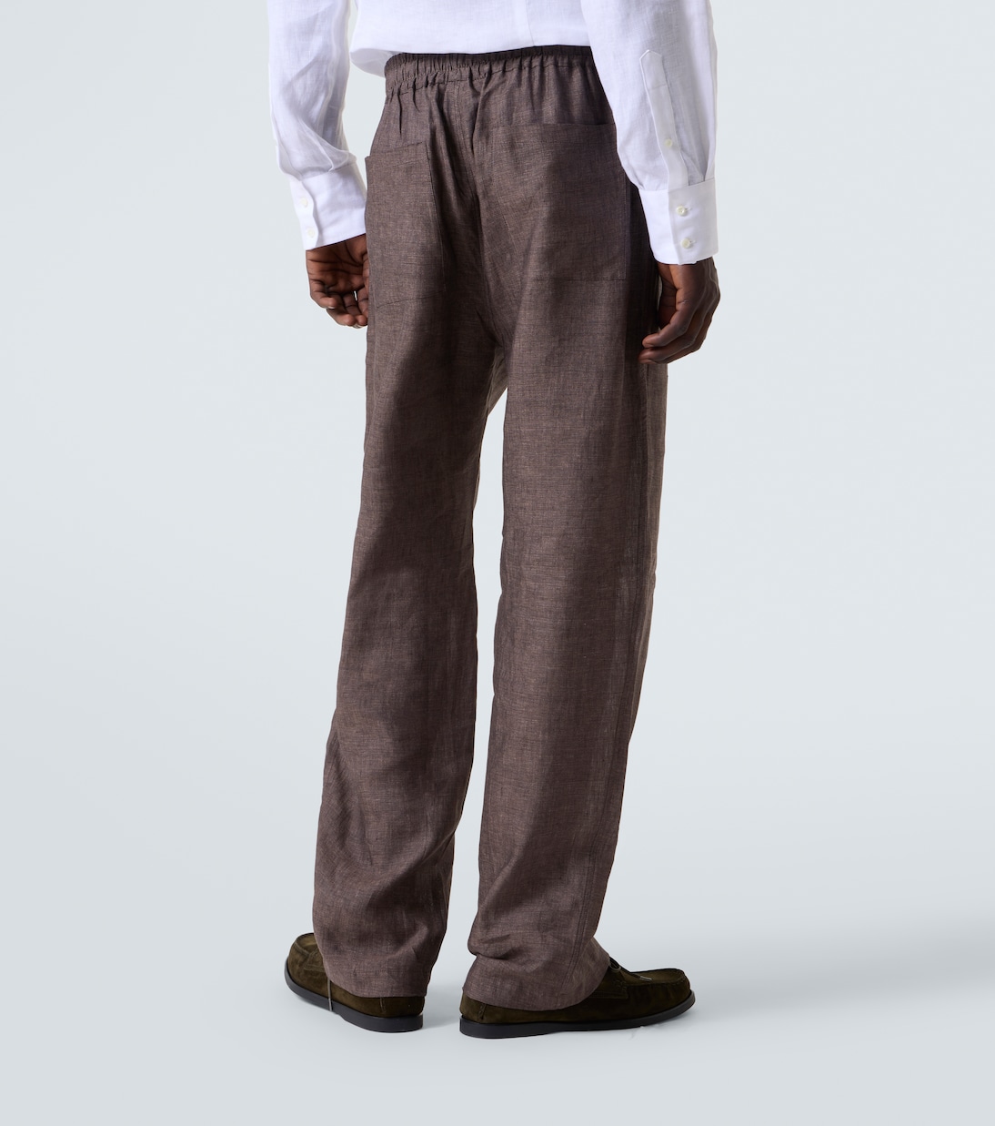 Weite Hose aus Leinen | Saman Amel