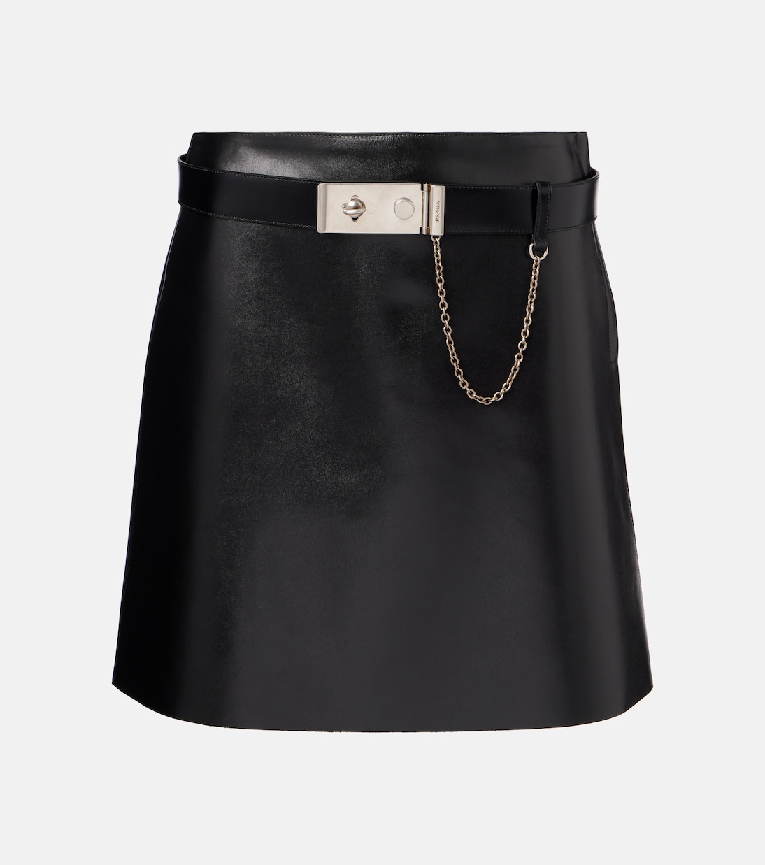 Minirock aus Leder | Prada