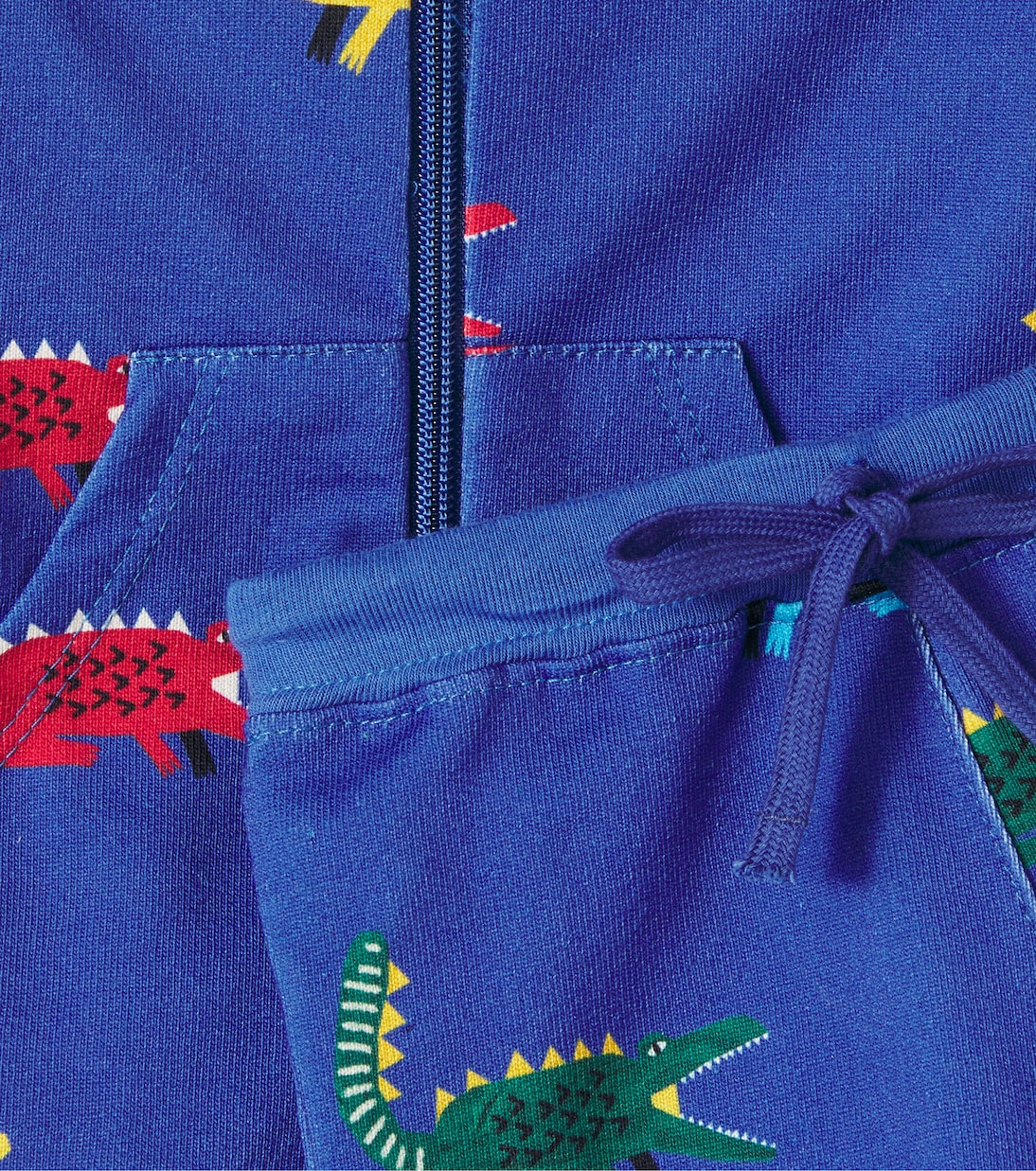 Bebé - chándal en mezcla de algodón estampado | Fábula
