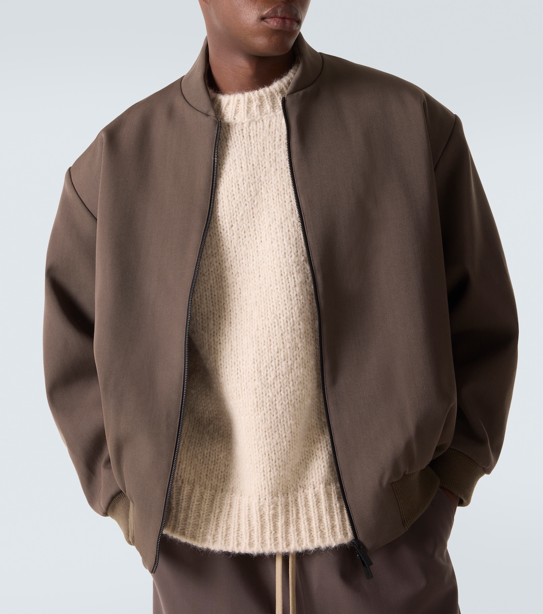 Wool and cotton blouson | Fear of God