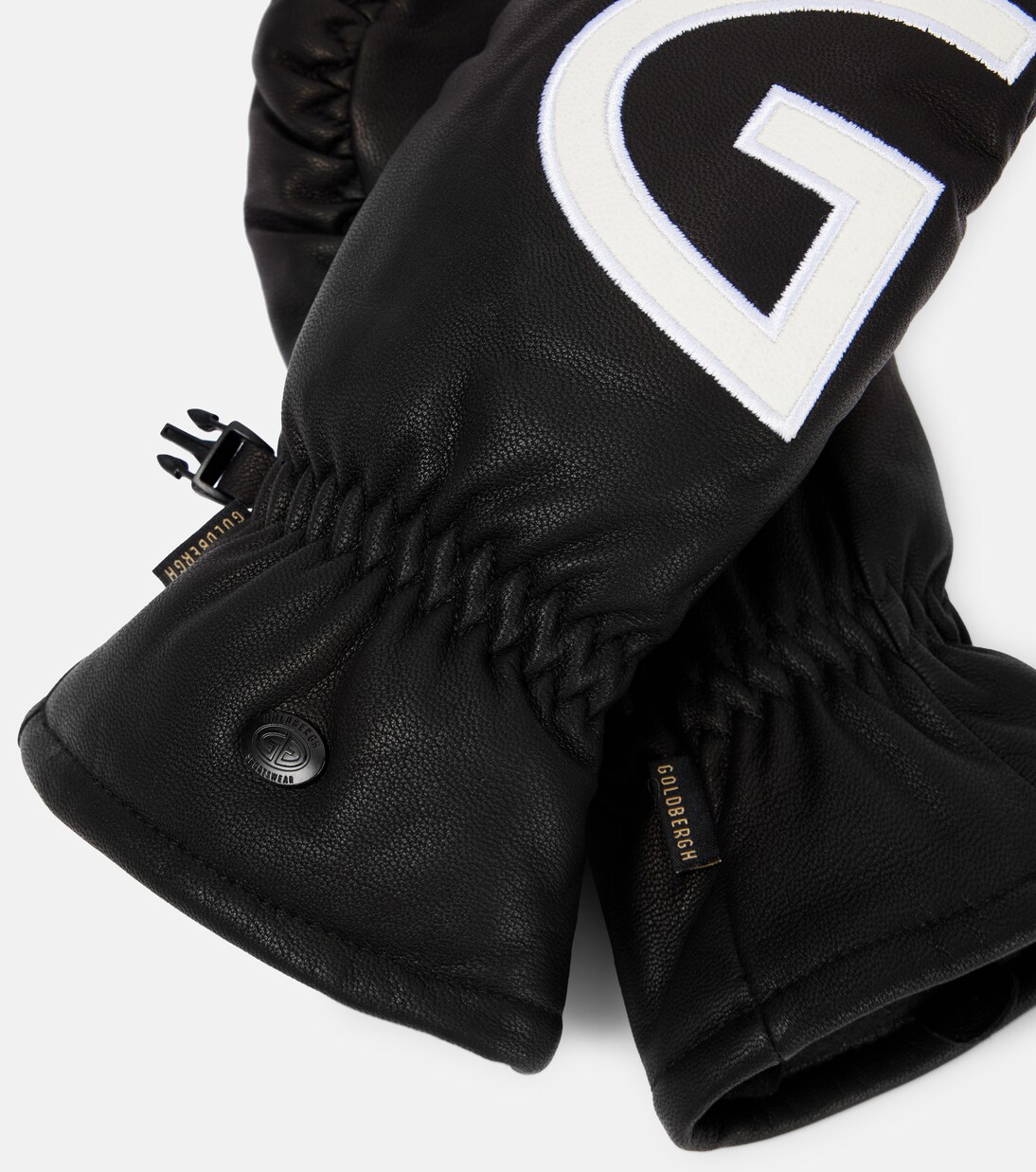 Bello leather ski mittens | Goldbergh