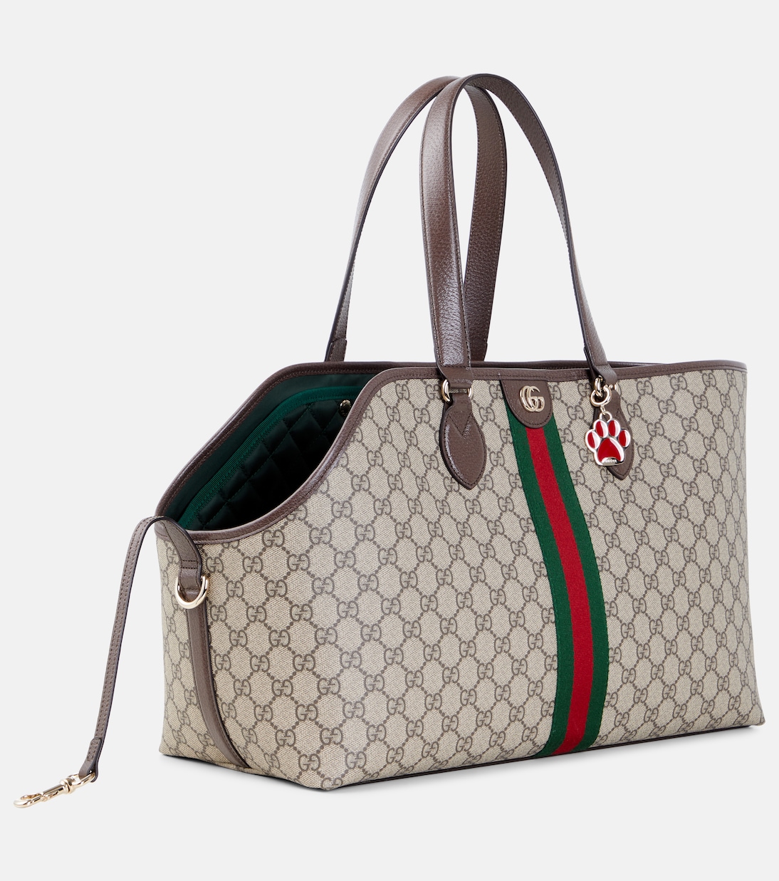 GG Web Stripe pet tote bag | Gucci