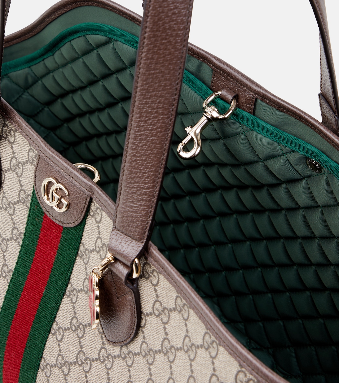 GG Web Stripe pet tote bag | Gucci