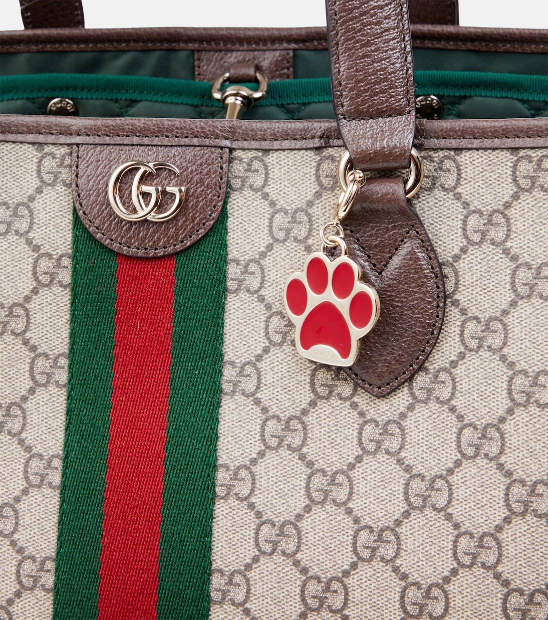 GG Web Stripe pet tote bag | Gucci