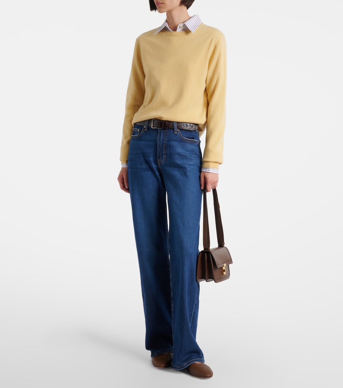 New Baggy mid-rise wide-leg jeans | AG Jeans