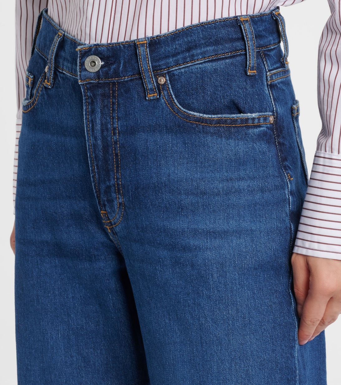 New Baggy mid-rise wide-leg jeans | AG Jeans