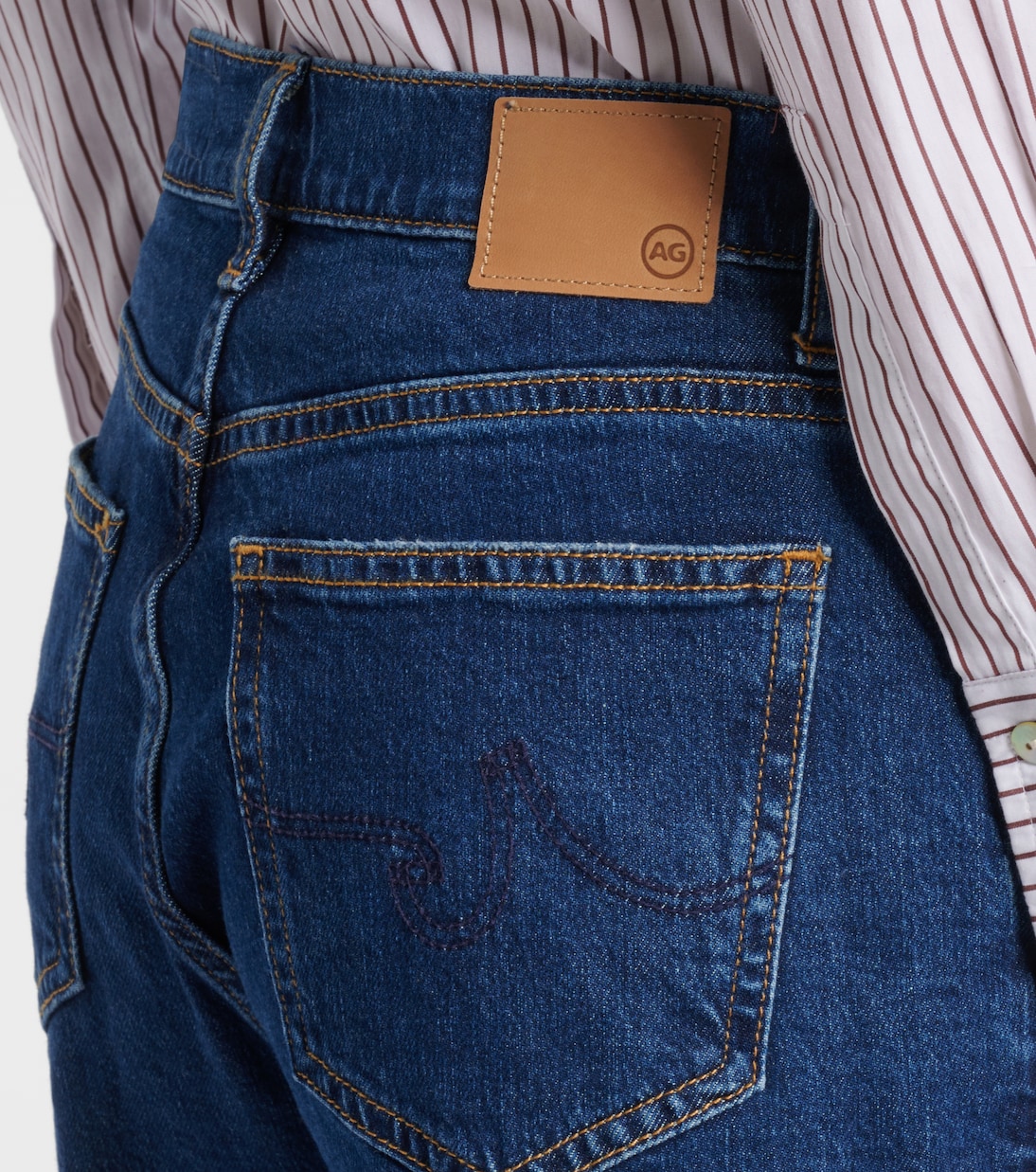 New Baggy mid-rise wide-leg jeans | AG Jeans