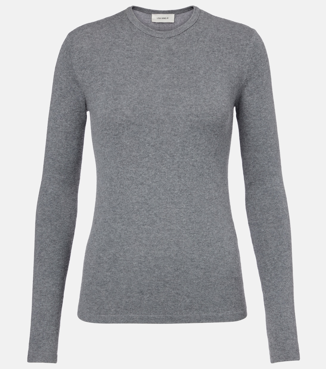 Vivian knitted cotton and cashmere top | Lisa Yang