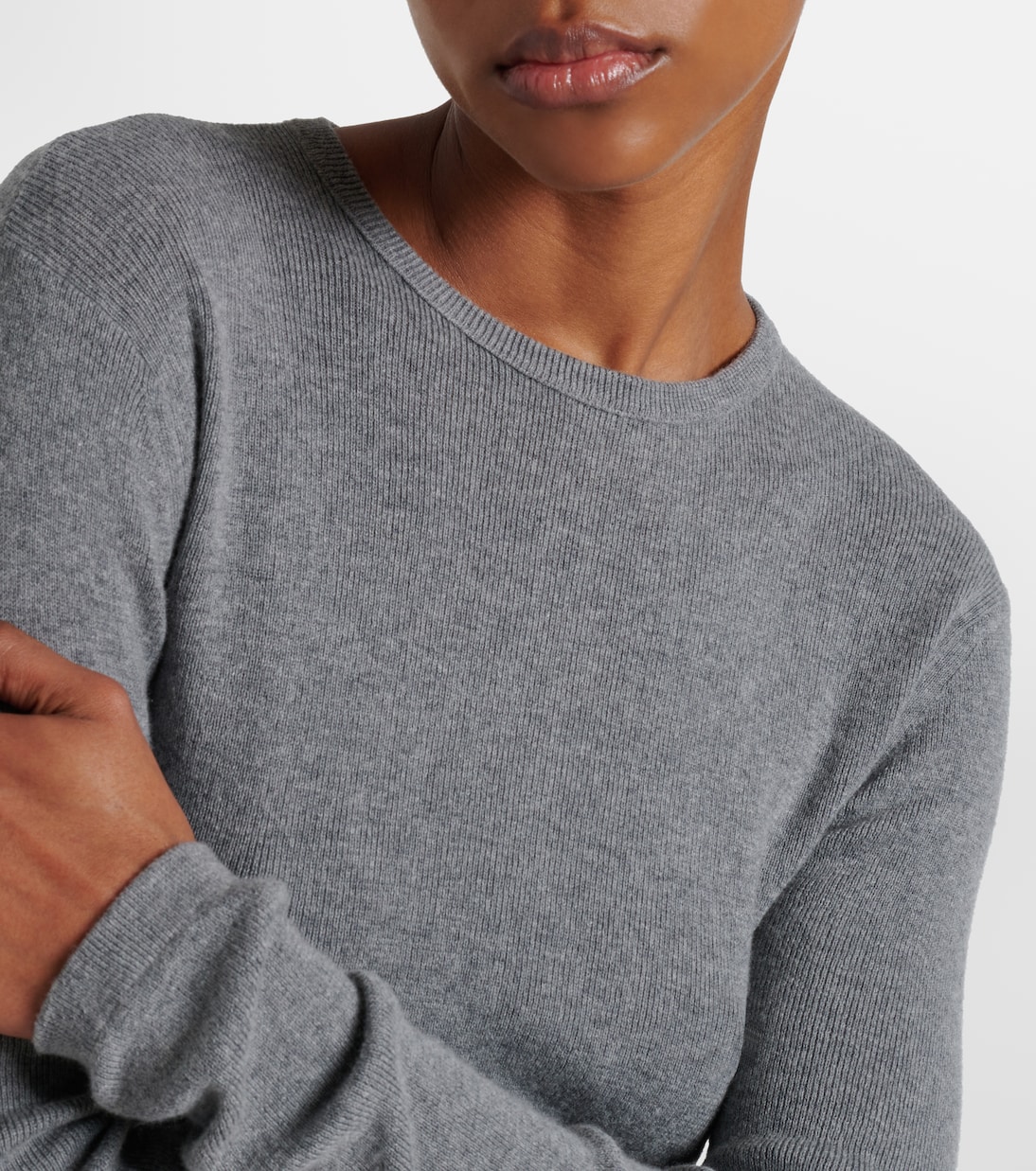 Vivian knitted cotton and cashmere top | Lisa Yang