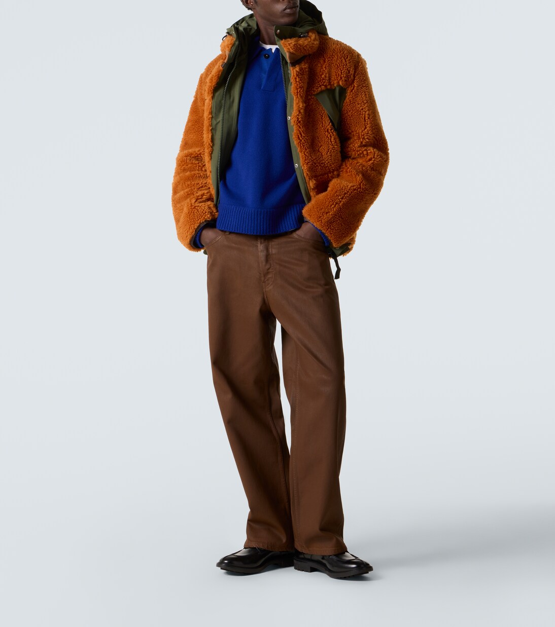 Wool polo sweater | Sacai