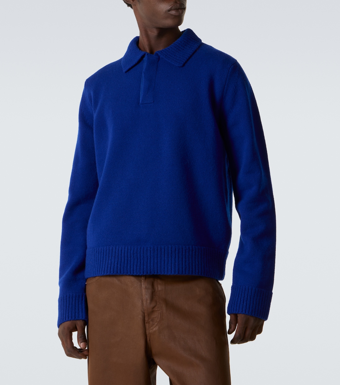 Wool polo sweater | Sacai