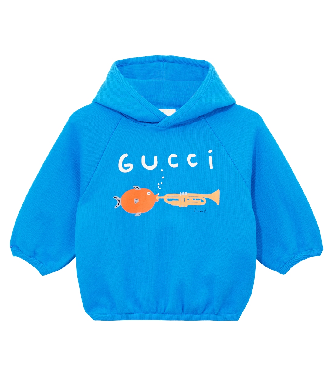 X Euan Roberts Baby Kapuzenjacke aus Baumwolle | Gucci Kids
