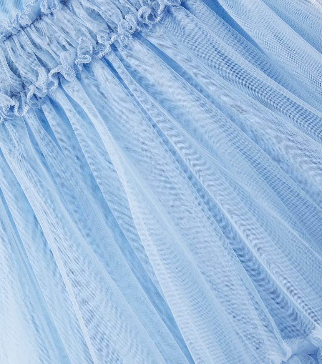 Ruffled tulle dress | Monnalisa