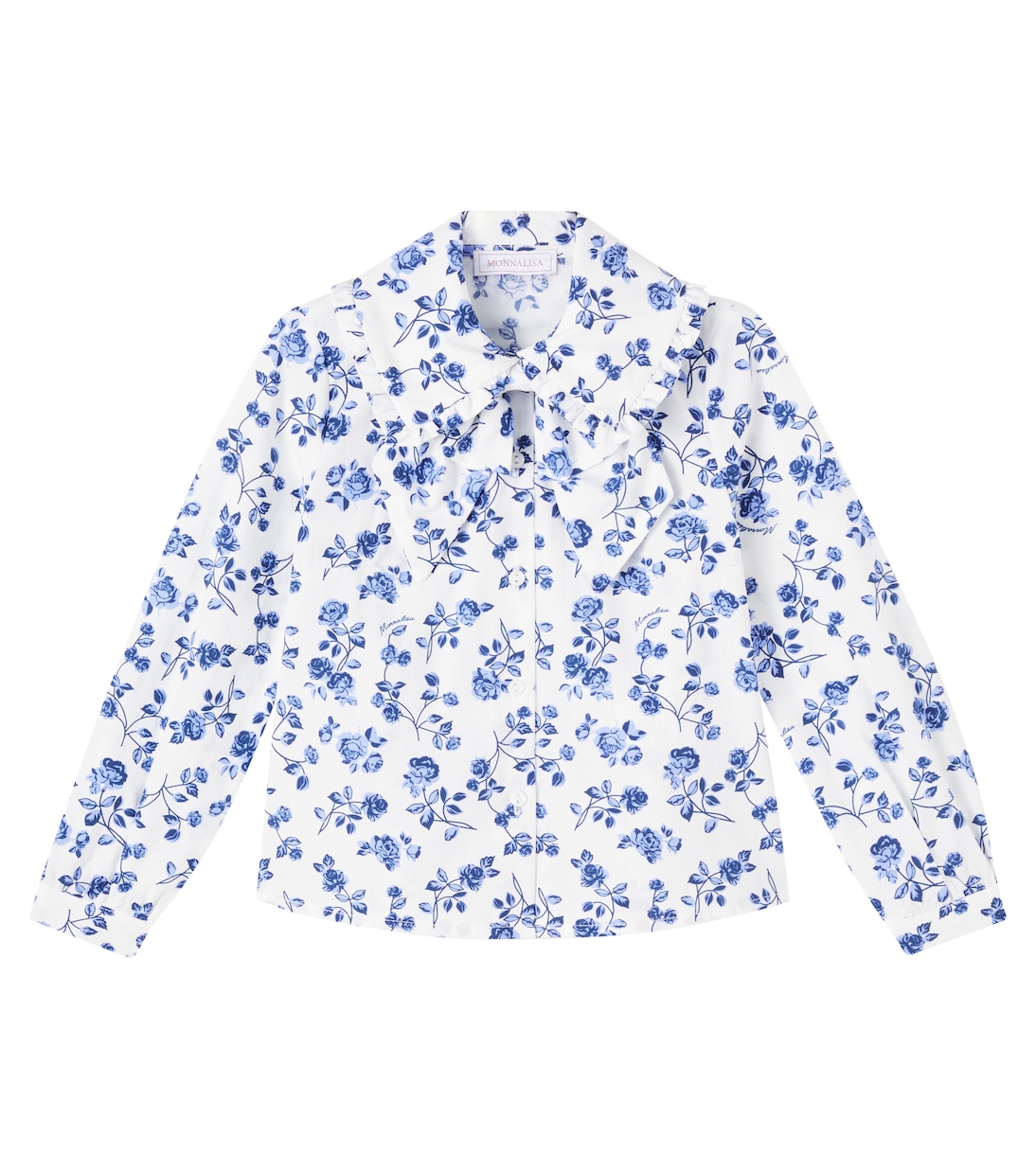 Bedruckte Bluse aus Baumwolle | Monnalisa