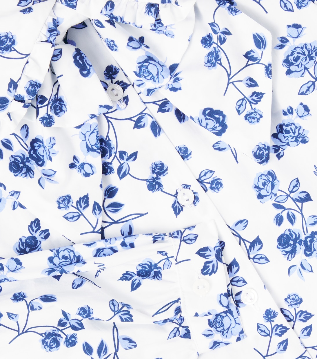 Bedruckte Bluse aus Baumwolle | Monnalisa