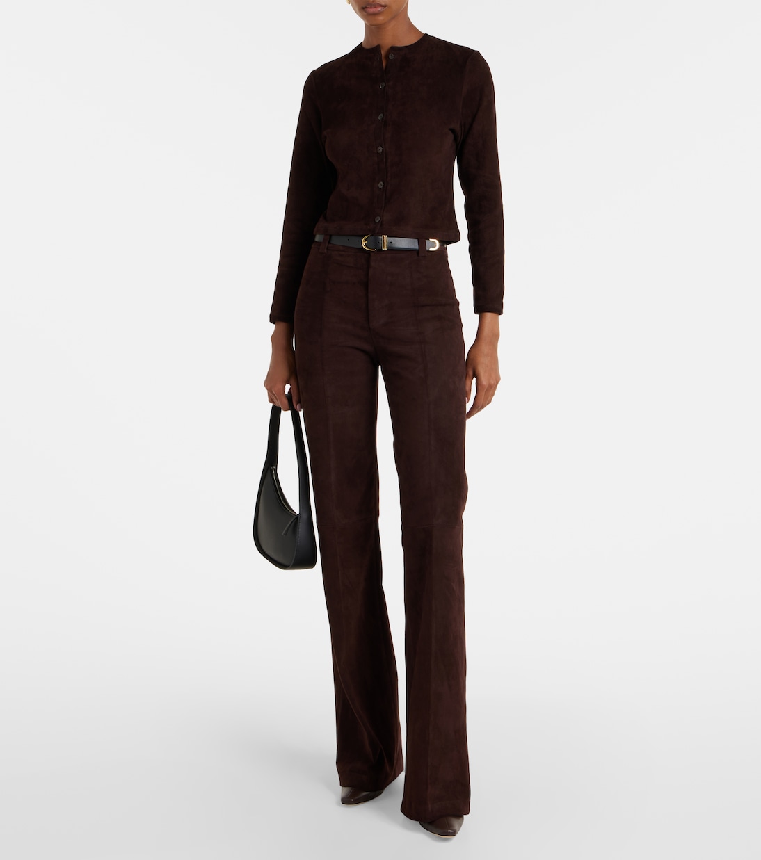 Astrid suede cardigan | Stouls