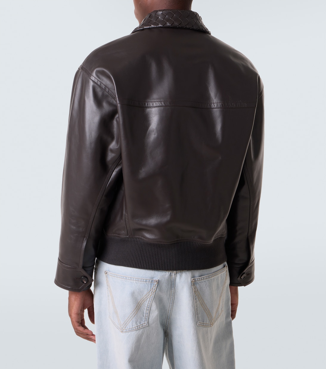 Intreccio leather jacket | Bottega Veneta