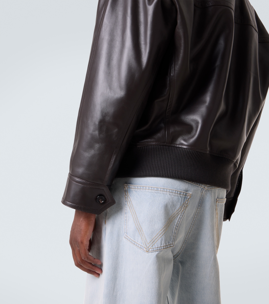 Intreccio leather jacket | Bottega Veneta