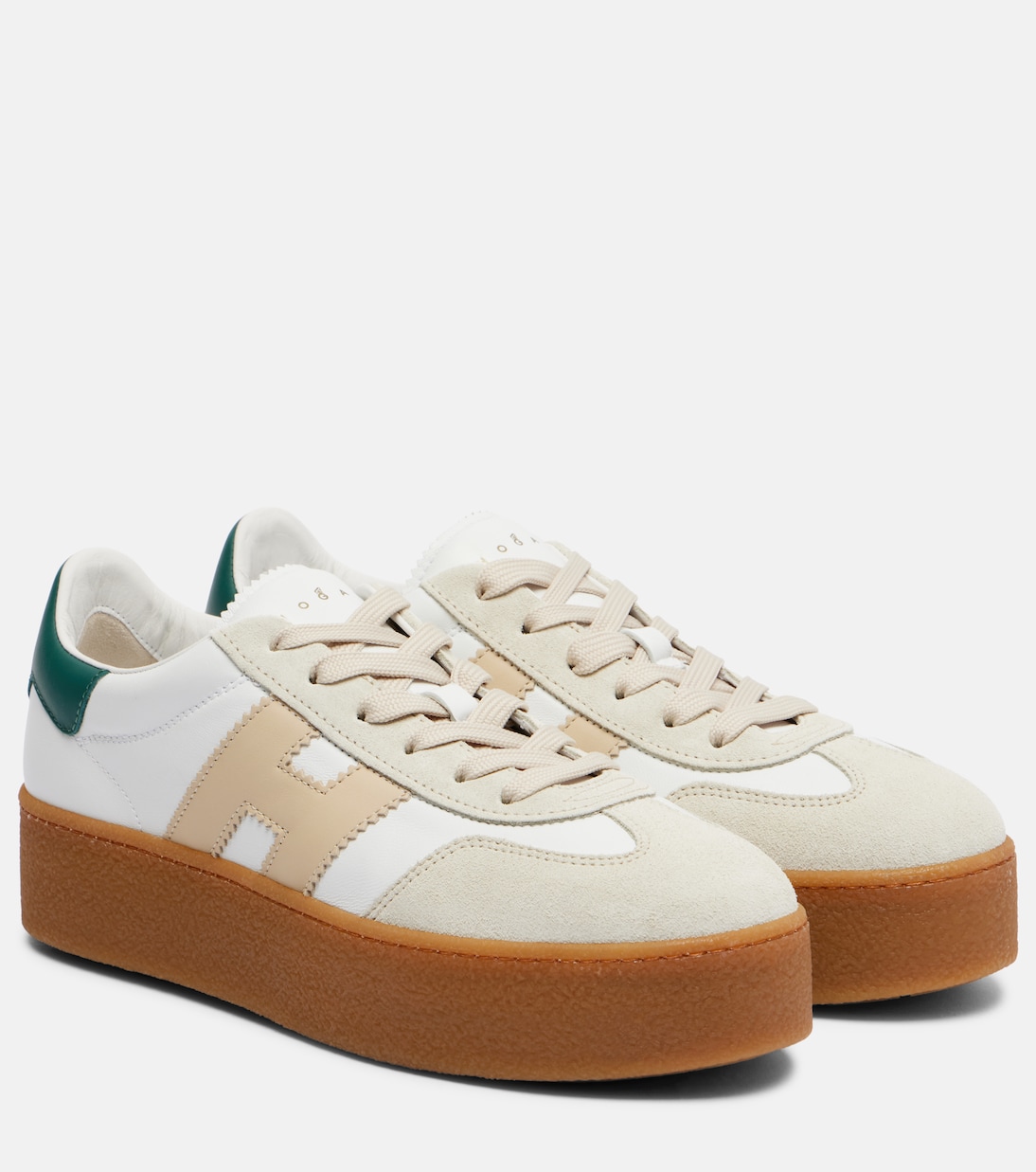 Baskets Hogan Cool à plateforme en cuir | Hogan