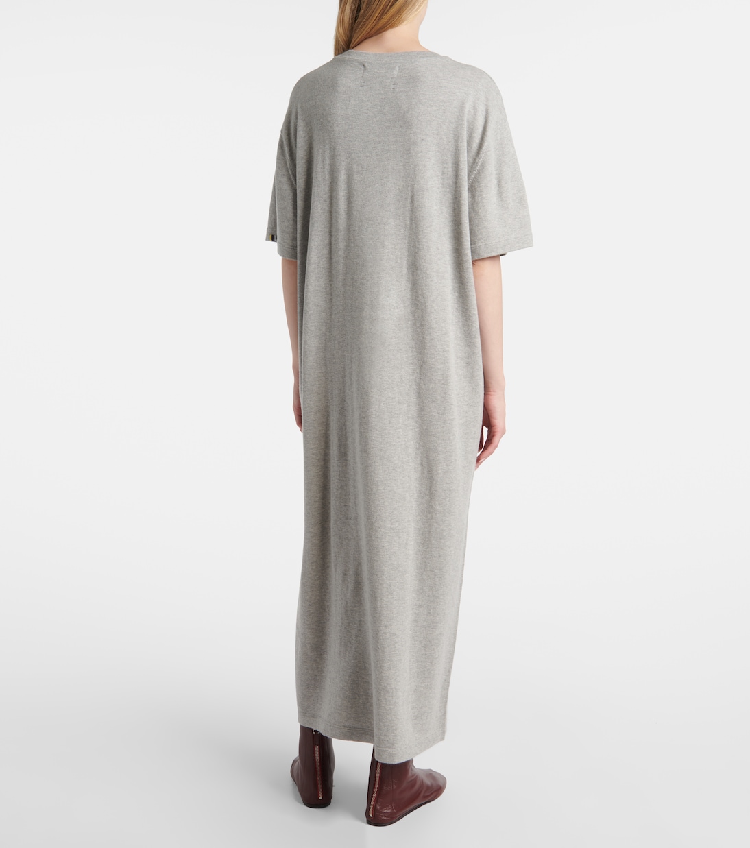 Maxikleid Kris aus Baumwolle und Kaschmir | Extreme Cashmere
