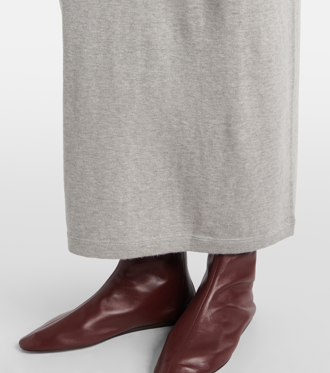 Maxikleid Kris aus Baumwolle und Kaschmir | Extreme Cashmere