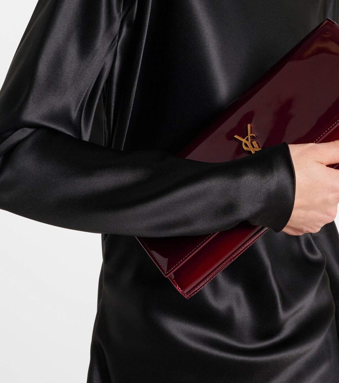 Top de satén de seda | Saint Laurent