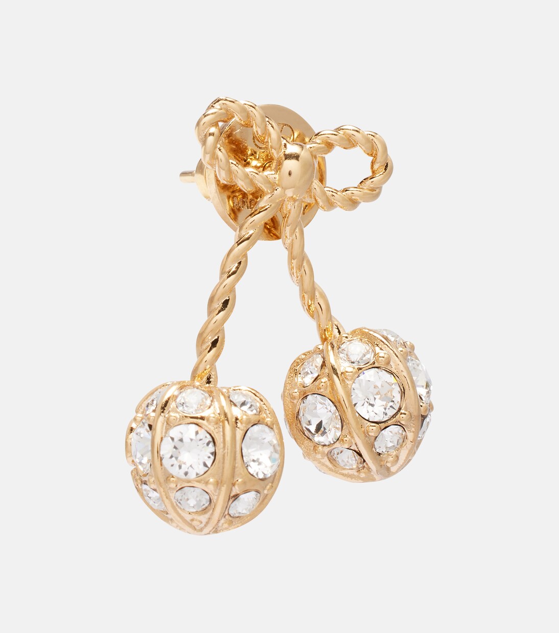 Chez Swarovski®-embellished earrings | Valentino