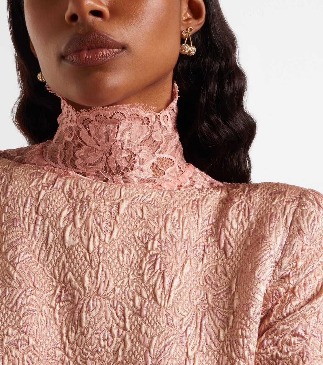 Chez Swarovski®-embellished earrings | Valentino
