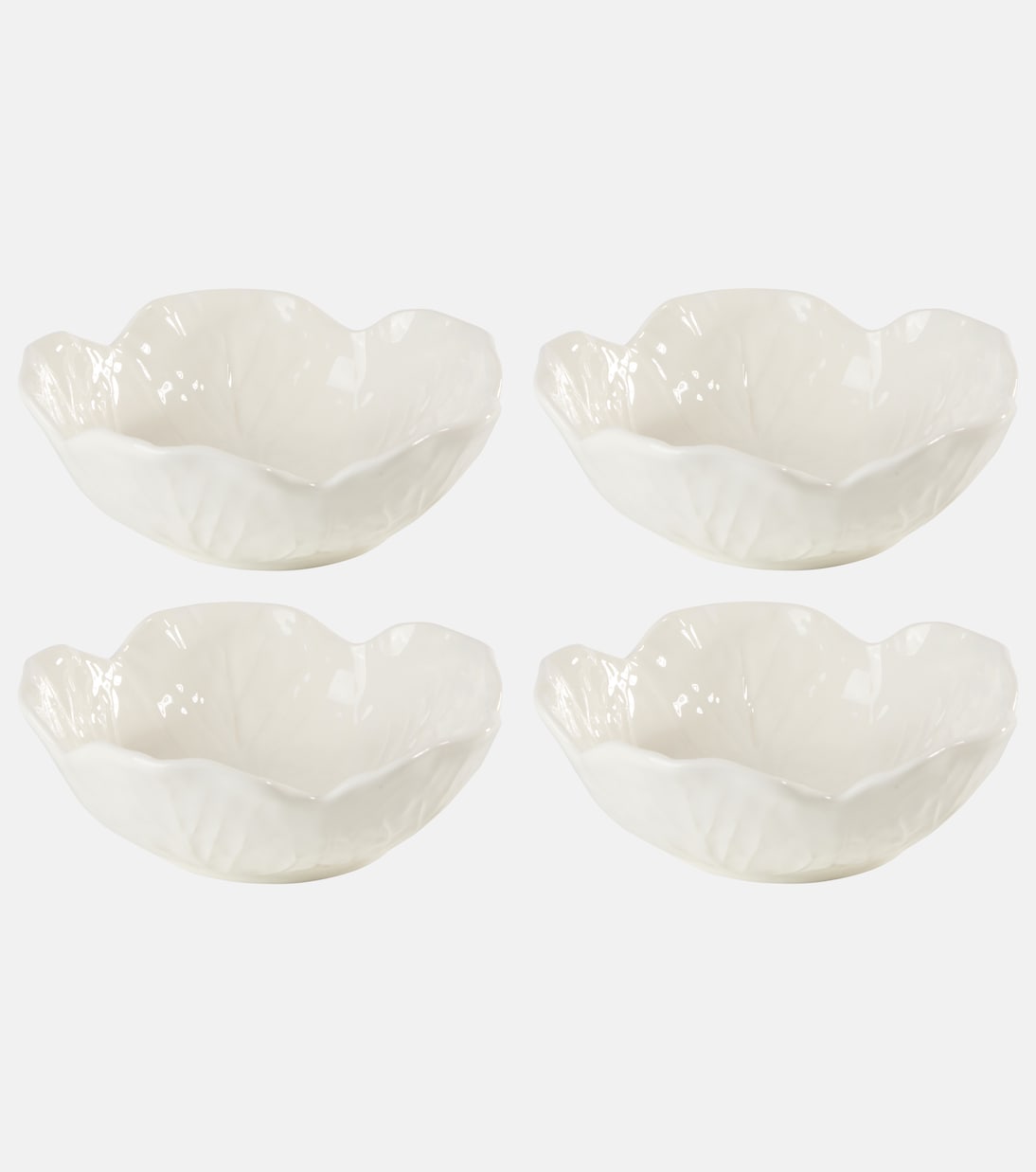 Set Cabbage aus vier Schalen | Bordallo Pinheiro