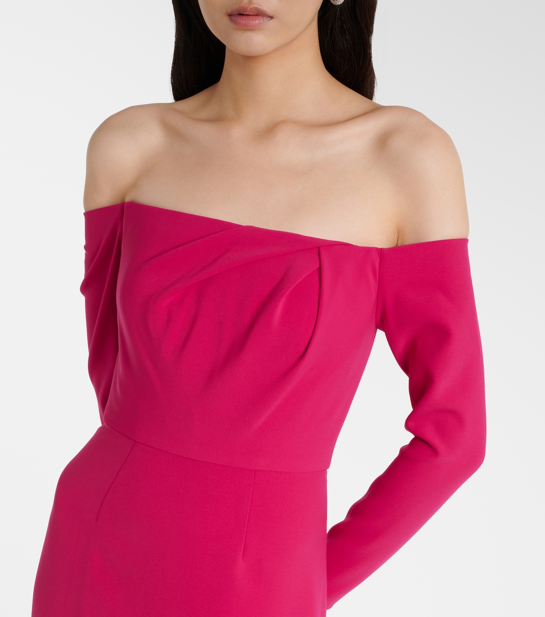 Off-shoulder gown | Carolina Herrera