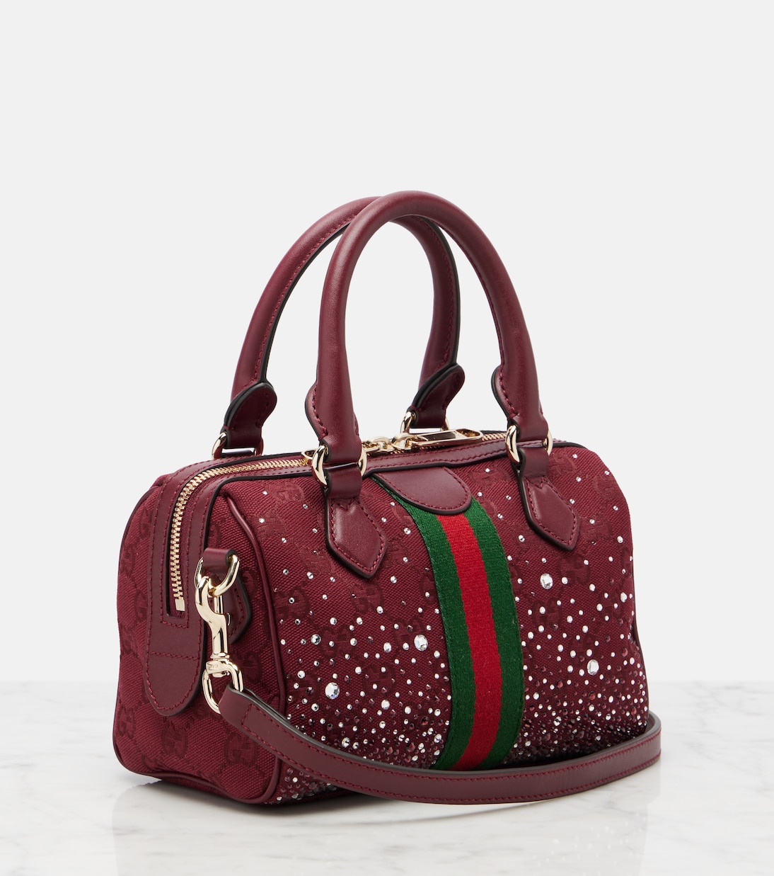 Verzierte Tote Bag Ophidia Small aus Canvas | Gucci